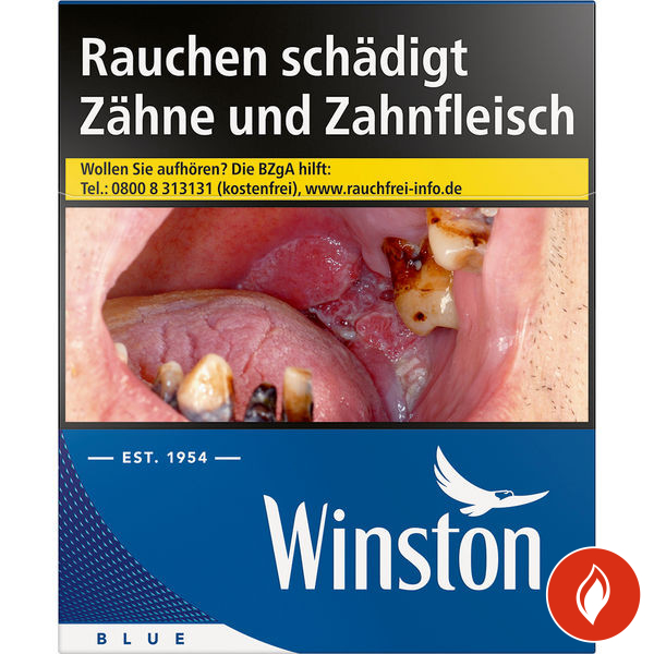 Winston Blue 5XL Zigaretten Schachtel