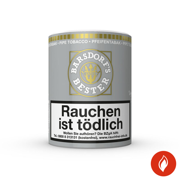 Käpt'n Barsdorf's Bester Bright Virginia Pfeifentabak Dose