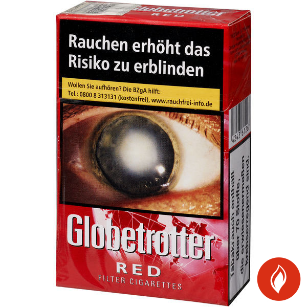 Globetrotter Red OP Zigaretten Stange