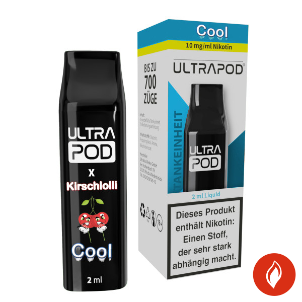 Ultrabio Ultrapod Kirschlolli Cool 10mg Liquidpod