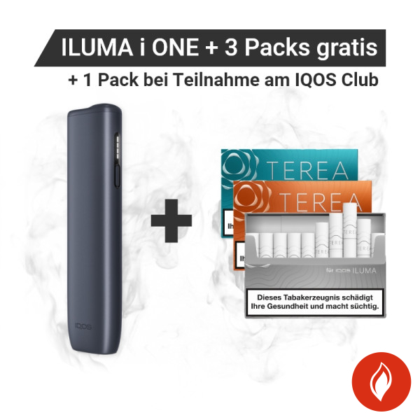 IQOS ILUMA i ONE Midnight Black +  Gratis TEREA Sticks bei Registrierung