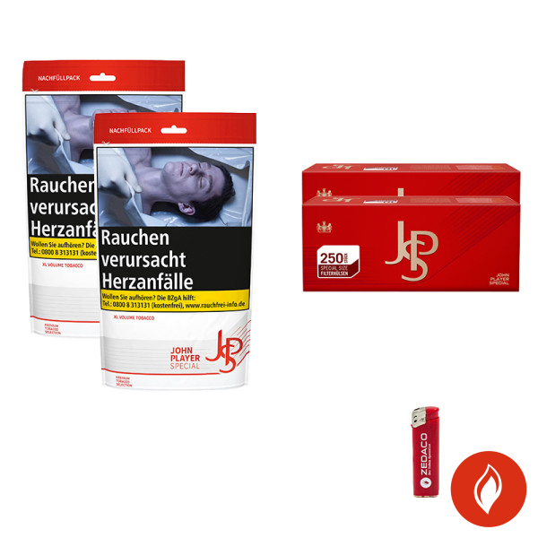 JPS Volumentabak Red XL Beutel Aktion Small Extra Hülsen