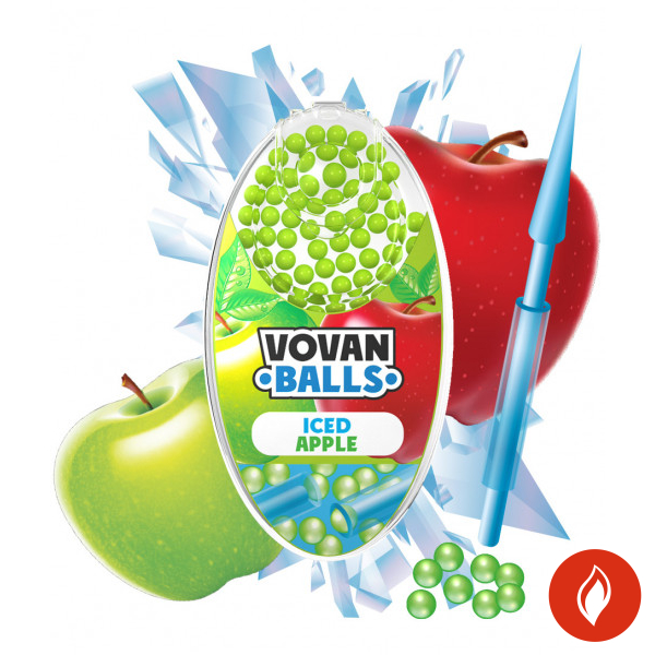 Vovan Balls Iced Apple Aromakapsel Packung