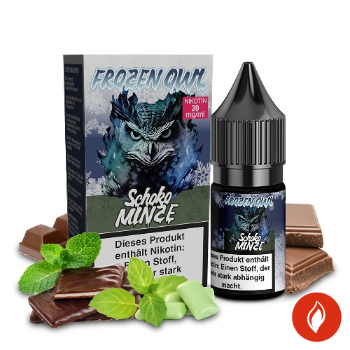 Frozen Owl Schoko Minze 20mg Nikotinsalz Liquid