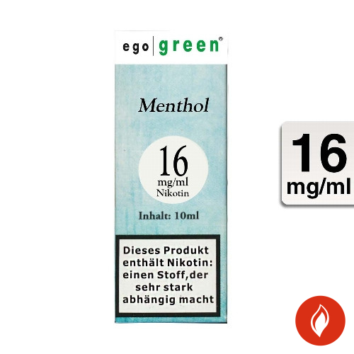 E-Liquid Ego Green Menthol 16 mg