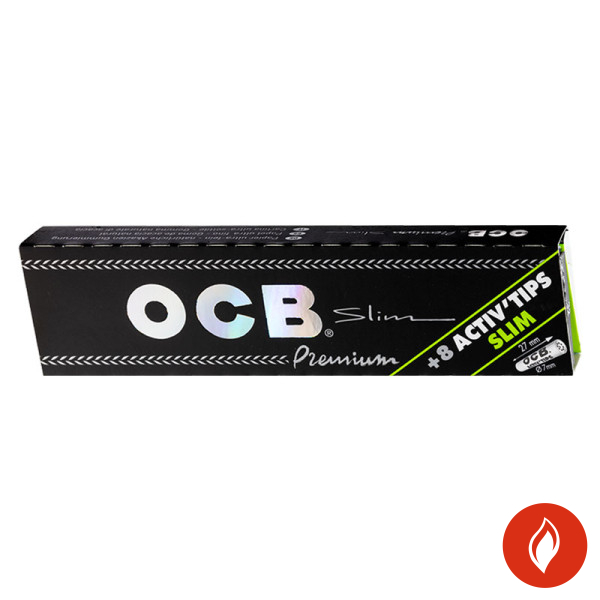 OCB Premium Slim + Aktiv Tips Slim Packung