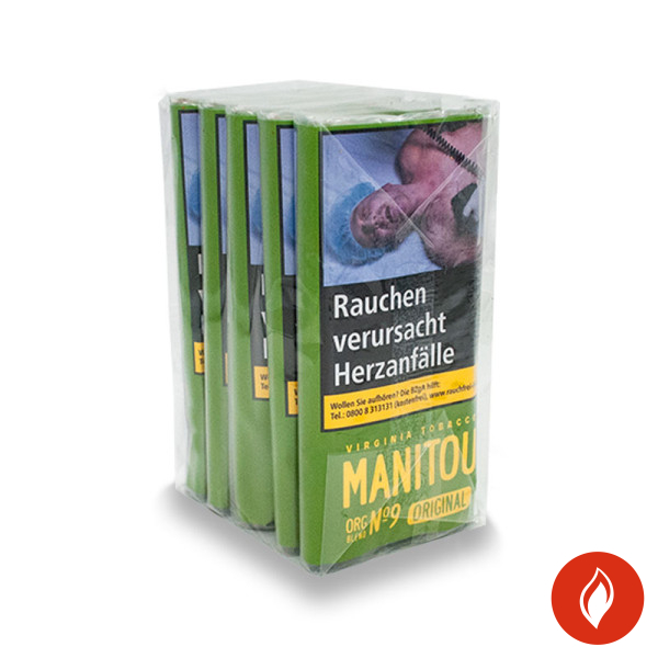 Manitou Organic Blend No.9 Green Tabak Gebinde