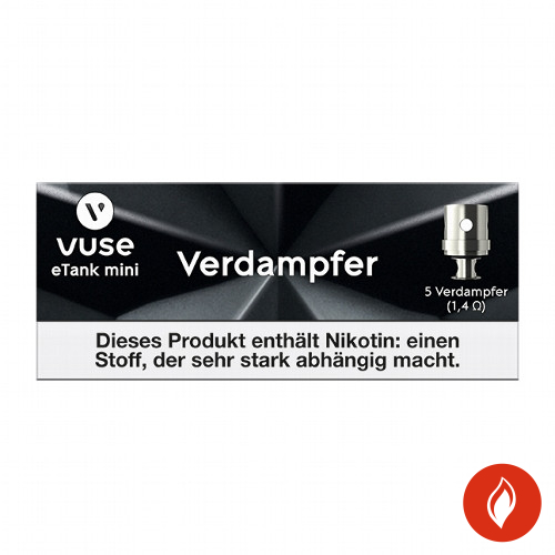 E-Zigarette Clearomizercoil VUSE eTank Mini Verdampfer