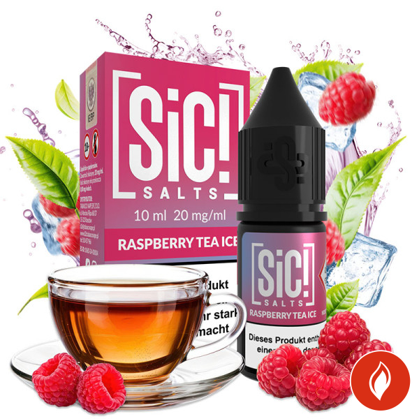 SiC! Salts Raspberry Tea Ice 20mg Nikotinsalz Liquid