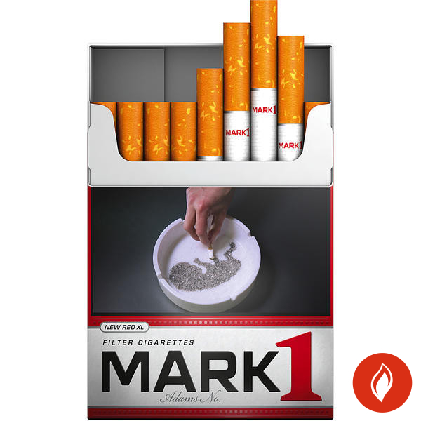 Mark Adams No. 1 Red Big Pack Zigaretten Einzelpackung