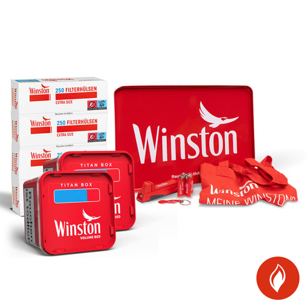 Winston Titan Volumentabak Eimer Bundle Angebot