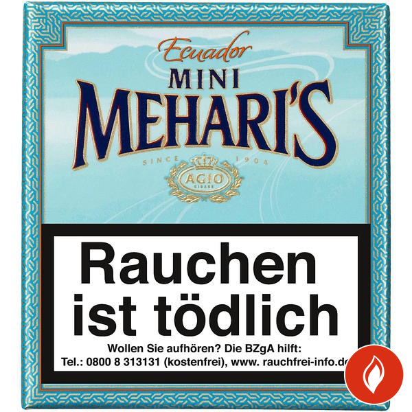 Mehari's Mini Ecuador Zigarillos 20er Schachtel