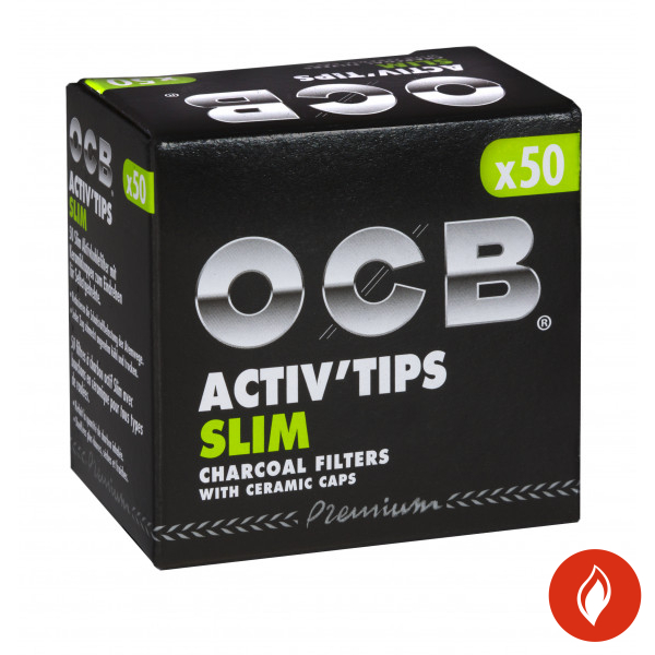 OCB Activ Tips Slim 50er Packung