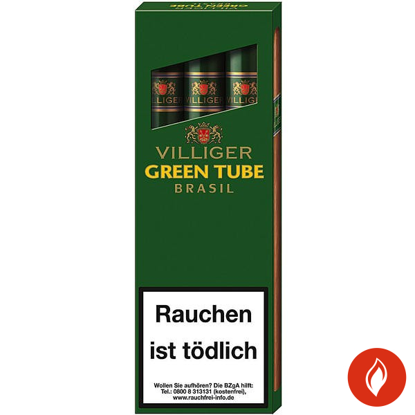 Villiger Tube Green Zigarren 3er Schachtel