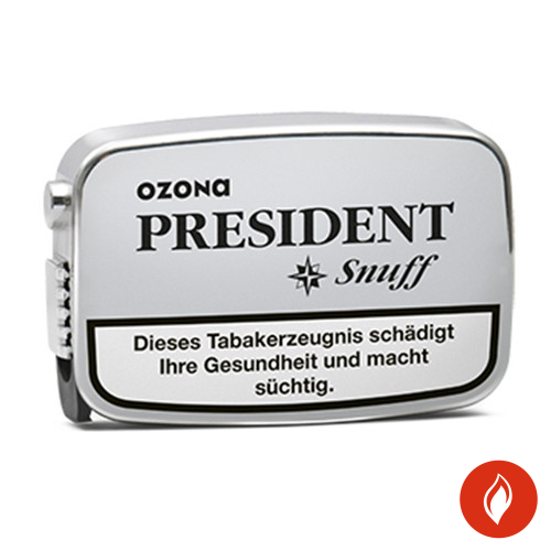 Ozona President Snuff Schnupftabak Dose