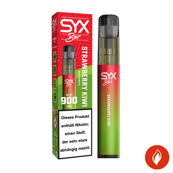 Syx Bar Strawberry Kiwi 20mg Einweg E-Zigarette