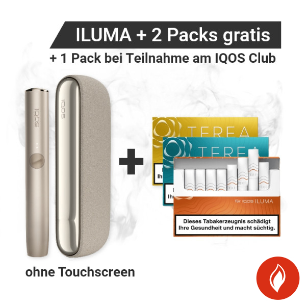 IQOS ILUMA Pebble Beige + gratis TEREA Sticks bei Registrierung