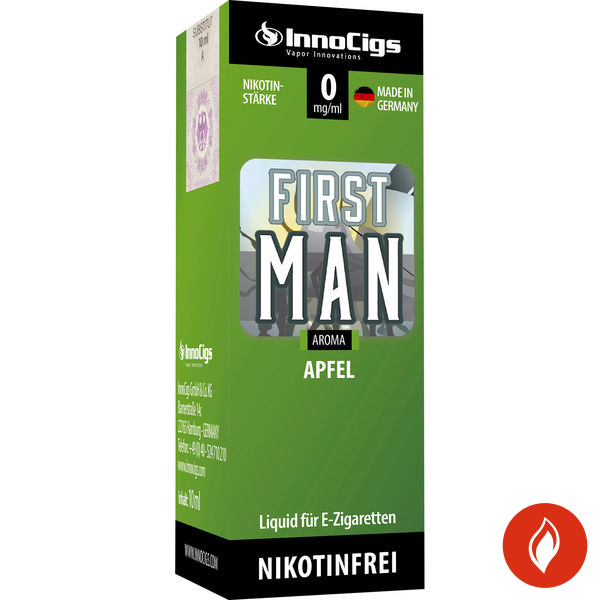E-Liquid Innocigs First Man Apfel Aroma ohne Nikotin