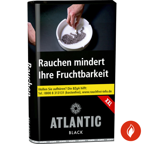 Atlantic Black XXL Tabak Pouch