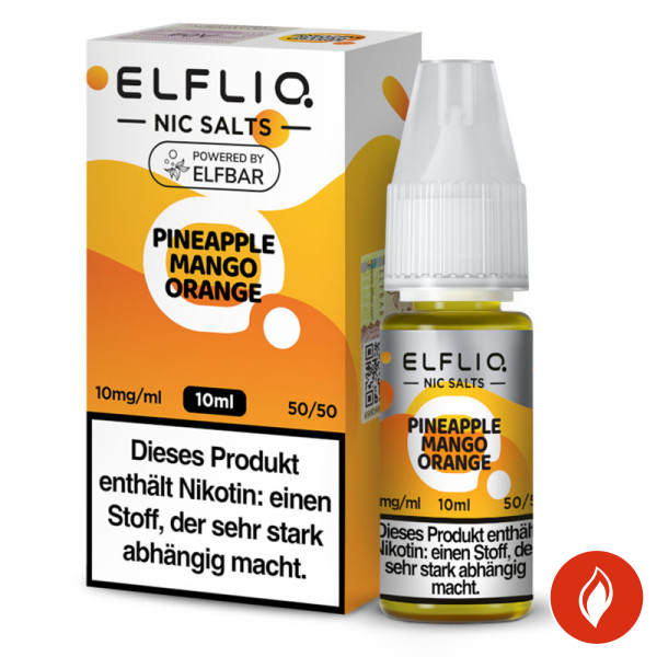 Elfbar Elfliq Pineapple Mango Orange 10mg Nikotinsalz