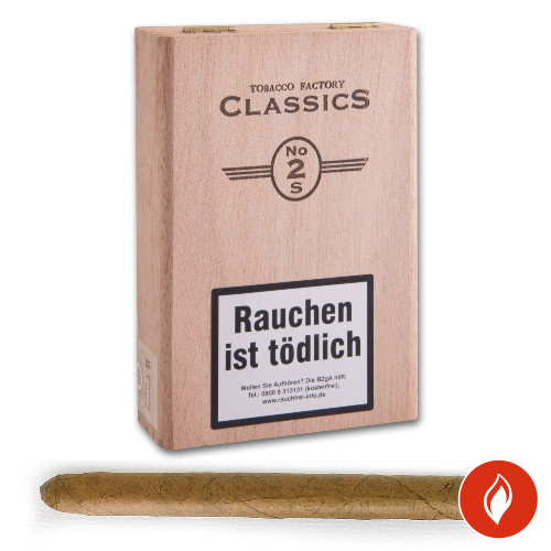 Tobacco Factory Classics No 2 Sumatra Zigarren 20er Kiste