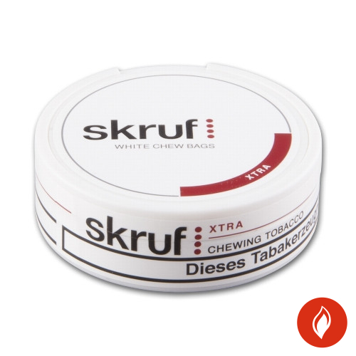 Skruf Xtra White Chew Bags Dose