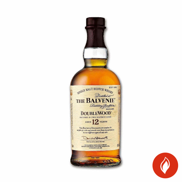 Balvenie Doublewood 12 Jahre Single Malt Whisky Flasche