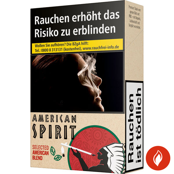 American Spirit Selected Red Big Pack Zigaretten Schachtel