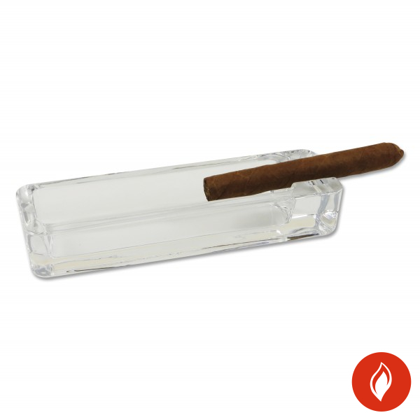 Zigarrenascher Glas 1 Ablage