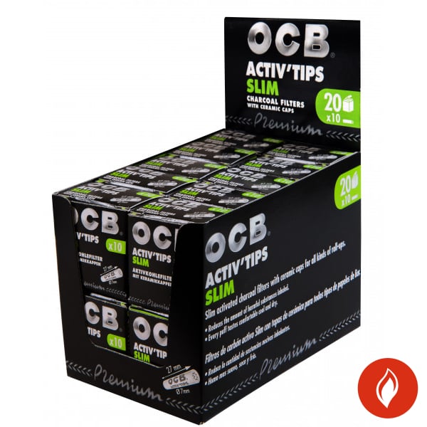 OCB Activ Tips Slim 200er Packung