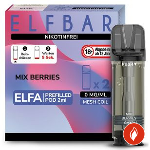 Elfbar Elfa Mix Berries 0mg Einweg Prefilled Pod