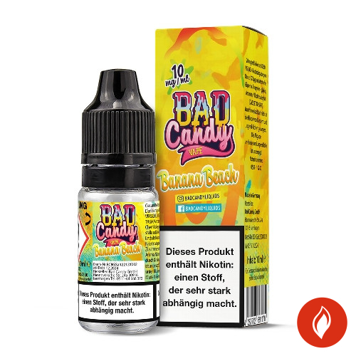 Bad Candy Banana Beach 10mg Nikotinsalz Liquid