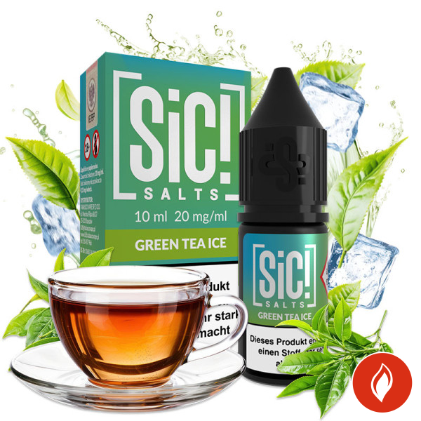 SiC! Salts Green Tea Ice 20mg Nikotinsalz Liquid