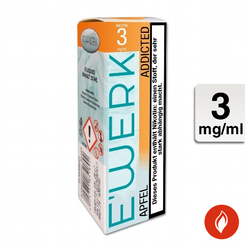 E-Liquid E'WERK Addicted 3 mg