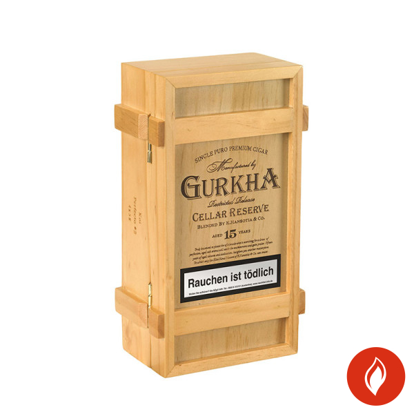 Gurkha Cellar Reserve 15 Years Koi Zigarren Kiste Closed