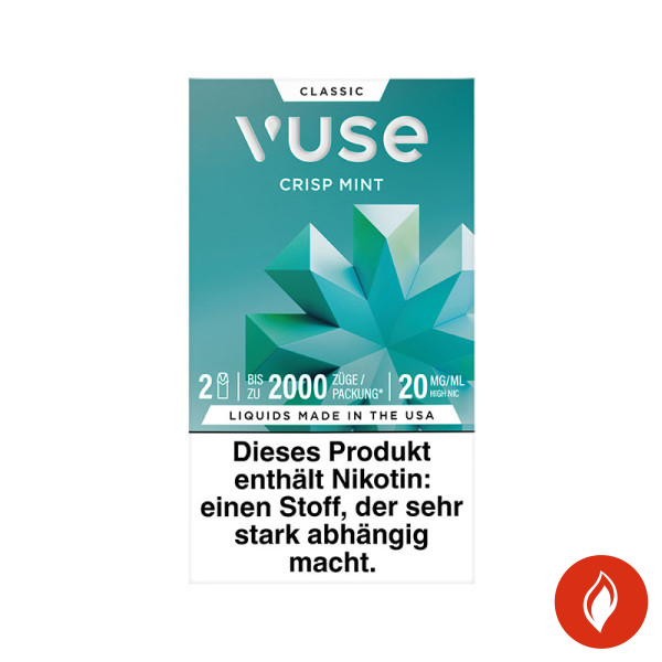 Vuse Crisp Mint 20mg Prefilled Pods