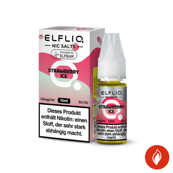 Elfbar Elfliq Strawberry Ice 10mg Nikotinsalz