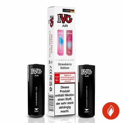 IVG Air Strawberry Edition 20mg Prefilled Pods