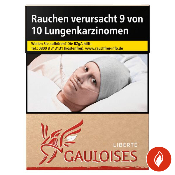 Gauloises Rot Liberté Original Pack Zigaretten Stange
