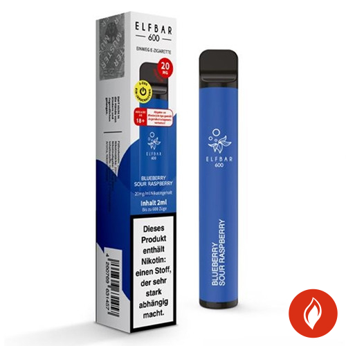 Elfbar Blueberry Sour Rasperry 20mg Einweg E-Zigarette