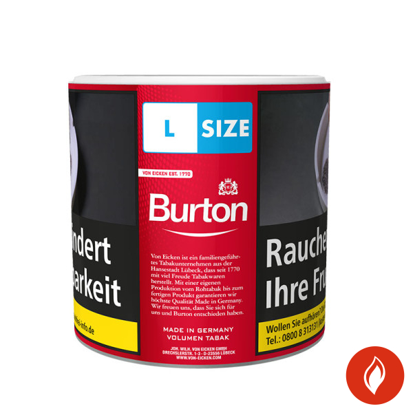 Burton Red Volumentabak Dose Small