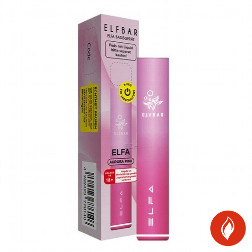 Elfbar ELFA CP Body Aurora Pink Akku Stick E-Zigarette