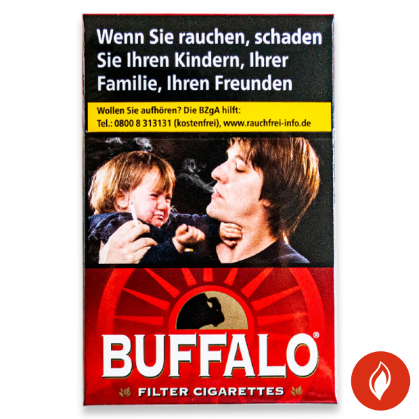 Buffalo Red Original Pack Zigaretten Stange