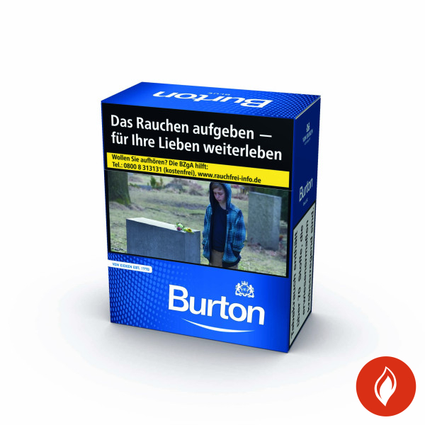 Burton Blue XXXL Zigaretten Schachtel