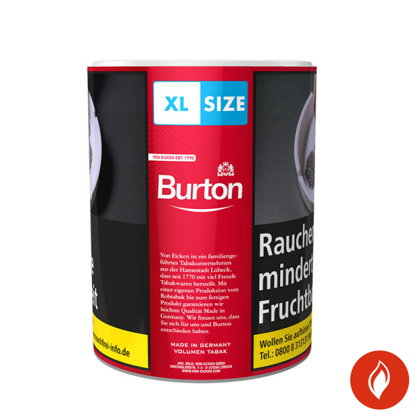 Burton Red Feinschnitt XL Dose