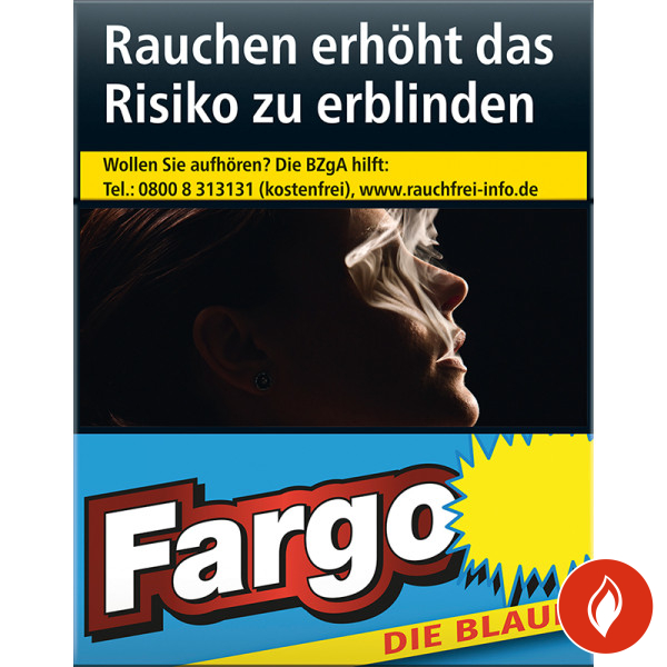 Fargo Blau Zigaretten Schachtel