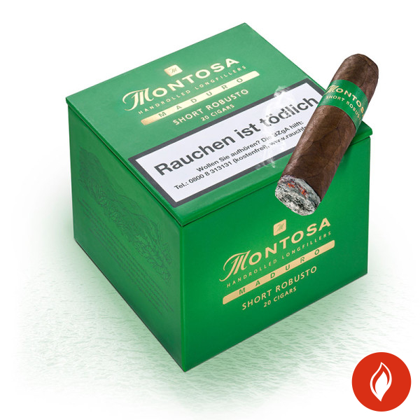 Montosa Maduro Short Robusto Zigarren Kiste