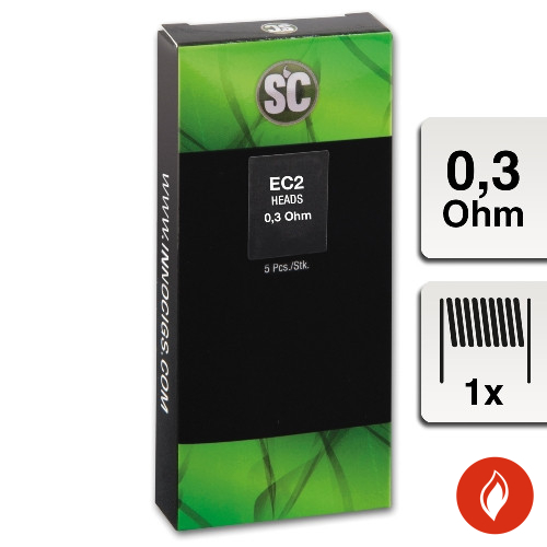 E-Clearomizercoil SC EC2 0,3 Ohm