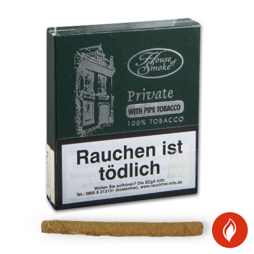 House of Smoke Private Aromatic Zigarillos 20er Schachtel