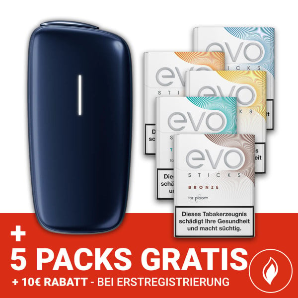 Ploom X Navy Blue + gratis evo Sticks bei Registrierung